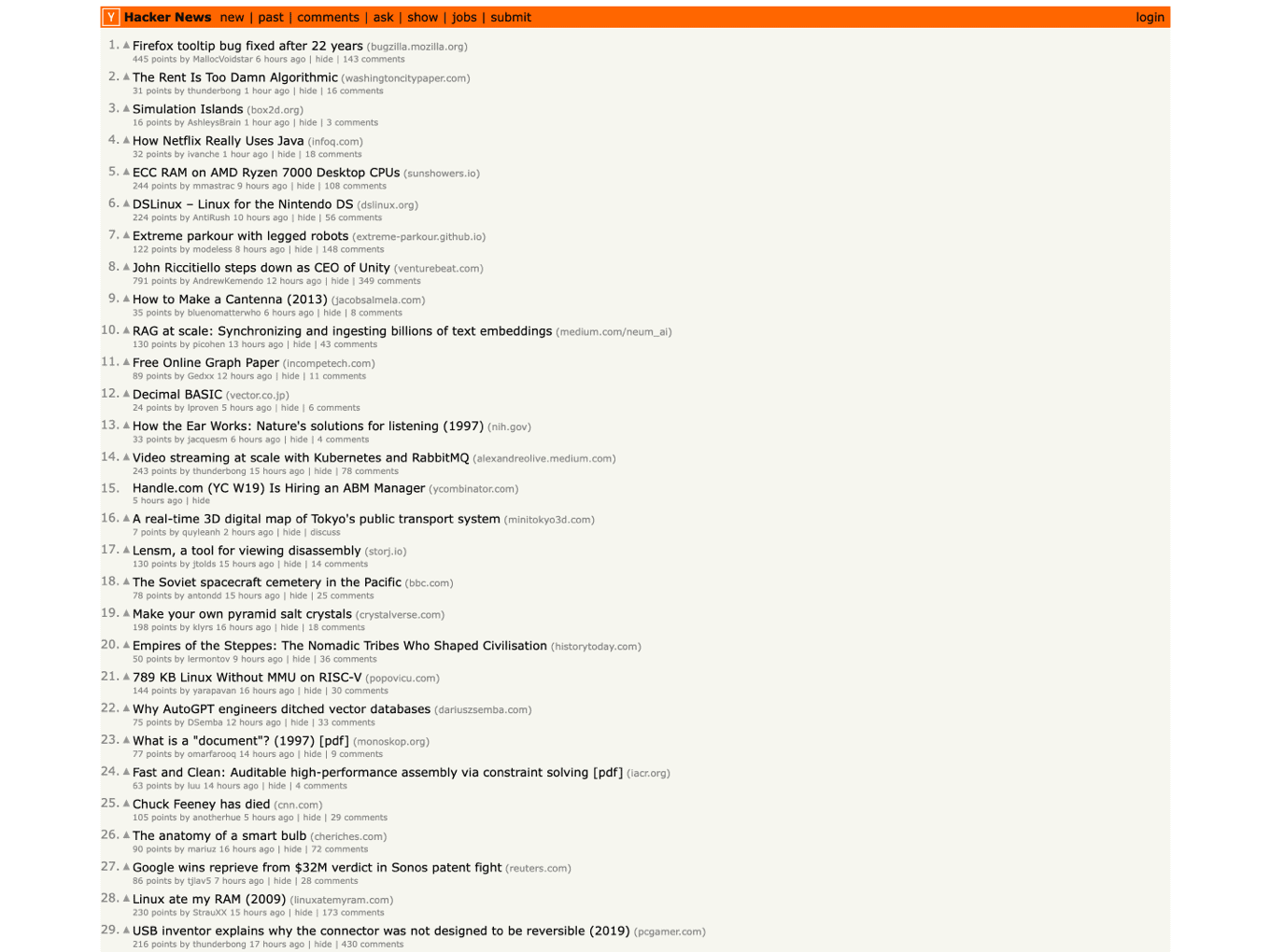 hacker news