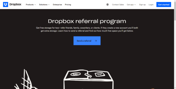 Dropbox referral program