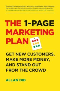 One Page Marketing Plan
