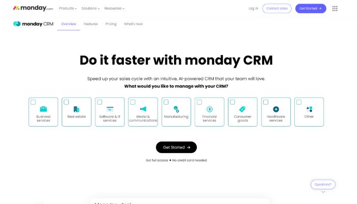 Monday crm